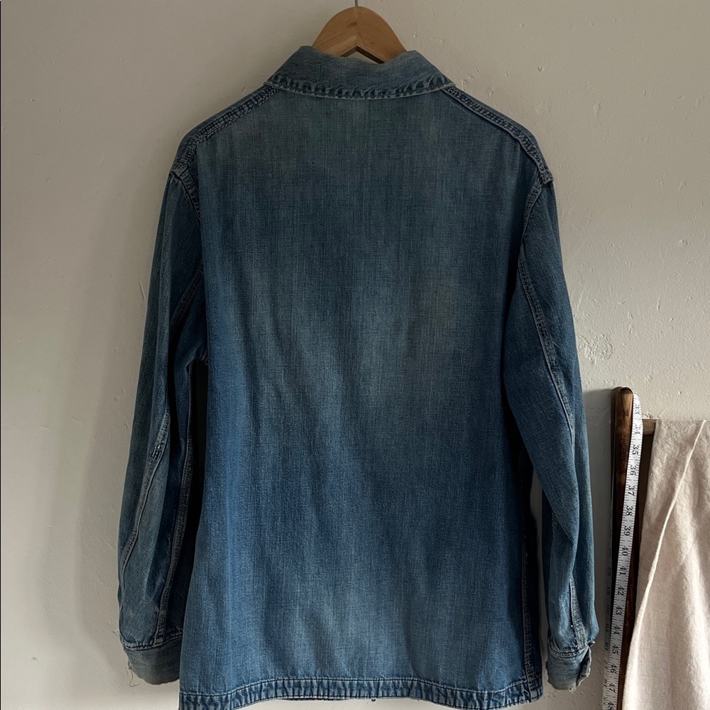 Rare! Vintage 1970s Wrangler Denim Chore Jacket - Picture 10 of 17